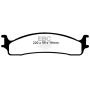 EBC Brakes DP61650 6000 Series Greenstuff Truck/SUV Brakes Disc Pads