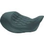 Mustang Motorcycle 76710 Mustang 06-17 Harley Dyna Wide Tripper Forward Solo Seat Diamond Stitch - Black