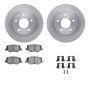 Dynamic Friction 6512-80238 Rotor Kit