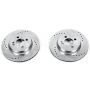 PowerStop EBR854XPR PowerStop Evolution Performance Drilled, Slotted & Plated Brake Rotor Pair