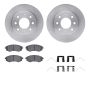 Dynamic Friction 6512-72143 Rotor Kit