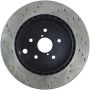 Stoptech 128.47030L Drilled Sport Brake Rotor
