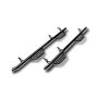 N-Fab C0380A Nerf Step 03-06 Chevy Avalanche w/out Cladding SUV 5.3ft Bed - Gloss Black - W2W - 3in