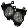 SPYDER 5015662 LED Fog Lights w/Switch - Clear