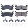 PowerStop 17-636 PowerStop - Z17 Low-Dust Ceramic Brake Pads with Hardware