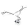 Stainless Works CA12CB-LMF 2012-15 Camaro ZL1 6.2L 3in Catback Dual Chambered Exhaust X-Pipe Resonator Deletes
