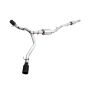 AWE Tuning 3015-33101 20-21 Jeep Gladiator JT 3.6L Tread Edition Cat-Back Dual Exhaust - Diamond Black Tip