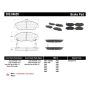 StopTech Performance 97-99 Acura CL / 94-97 Honda Accord Coupe / 90-97 Accord Sedan Front Brake Pad