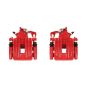 PowerStop S2576 Red Powder Coated Calipers