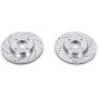 PowerStop JBR1191XPR PowerStop Evolution Performance Drilled, Slotted & Plated Brake Rotor Pair