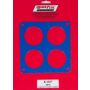 QUICK FUEL TECHNOLOGY QFT8-1107 4-Hole Flange Gasket - Non-Stick 2.250 Bore