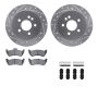 Dynamic Friction 7612-63078 Rotor Kit