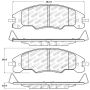 Stoptech 309.13390 Performance Brake Pads