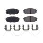 PowerStop 17-2094 PowerStop - Z17 Low-Dust Ceramic Brake Pads with Hardware