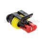 NAMZ NA-282080-1 05-09 Dresser / 05-11 FX Models OEM Front & Rear O2 Sensor Connctor w/Term & Seal (HD 72007-05)