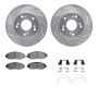Dynamic Friction 7512-59051 Rotor Kit