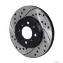 Wilwood 160-12838-BK Rotor-.68in Offset-SRP-BLK-Drill-RH 10.32 x .83 - 4 x 3.93