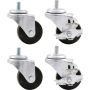 ALLSTAR PERFORMANCE ALL10165 Wheel Kit 3in Heavy Duty Locking
