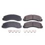 PowerStop 17-2087N PowerStop - Z17 Low-Dust Ceramic Brake Pads with Hardware