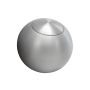 LOKAR LOKSK-6920 2in Shift Knob Solid Round Brushed w/Button