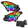 Oracle Lighting 7170-333 SMD Pre-Assembled Headlights, Black Bezel, ColorSHIFT(tm) 2.0
