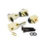 JKS Manufacturing Jeep Wrangler JK HD Rear Upper Shock Bar Pin Eliminator Preload-Type