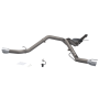 QTP 410015 2014-2018 Silverado/Sierra  Screamer Split Rear Exit Cat Back