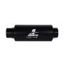 Aeromotive In-Line Marine Filter - AN-12 - 40 Micron SS Element - Black Hardcoat Finish