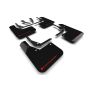 Rally Armor MF113-UR-BLK-RD Black Mud Flap/Red Logo