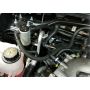 J&L 10-19 Ford Flex EcoBoost V6 Passenger Side Oil Separator 3.0 - Clear Anodized