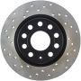 Stoptech 128.33129R Drilled Sport Brake Rotor