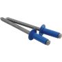 ALLSTAR PERFORMANCE ALL18134 Sm Hd Rivet Blue 250pk Chevron