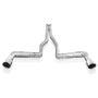 Stainless Works CA11CBL 10-15 Camaro 6.2L 3in Dual Chambered Catback System X-Pipe Performance Connect