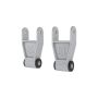 ICON 91001 10-23 Ford F-Series Billet 1in Lowering Shackle Kit