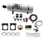 Nitrous Express 20970-15 GEN-V VIPER NITROUS PLATE SYSTEM (50-400HP) W/ 15LB BOTTLE