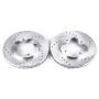 PowerStop JBR524XPR PowerStop Evolution Performance Drilled, Slotted & Plated Brake Rotor Pair