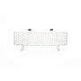 Putco 85165 11-16 Ford SuperDuty - Stainless Steel Punch Design Bumper Grille Inserts