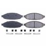 PowerStop 17-997 PowerStop - Z17 Low-Dust Ceramic Brake Pads with Hardware