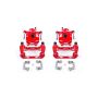 PowerStop S2580A Red Powder Coated Calipers