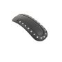 Mustang Motorcycle 78069 Mustang 97-21 Harley FL Touring Fender Bib w/Studs - Black