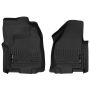 Husky Liners 12-16 Ford F-250/F-350 Standard Cab w/o Trans Case Shifter XAC Black Front Floor Liners