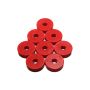 Energy Suspension Pad 1-15/16in Od X 9/16in Id X 21/32in H - Red