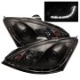 SPYDER 5010162 Projector Headlights - DRL - Black