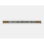 Cali Raised LED CR2317 Cali Raised 43 Amber/White Dual Function Led Bar - Dual Function Wire Harness/Tall Dual Function Sw