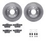 Dynamic Friction 6512-59455 Rotor Kit