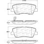 Stoptech 308.12840 Street Brake Pads