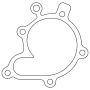 Cometic Gasket C4792-031 Cometic Mazda FS-DE .031in Fiber Water Pump Gasket