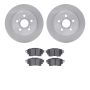 Dynamic Friction 6502-76695 Rotor Kit