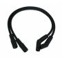 Moroso 27216 99-08 Harley-Davidson FLT/FLHT/FLHR/FLTR Spiral Core Wire Set - Black