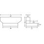 Tradesman 73510 Steel L-Shape Liquid Storage Tank (Full Size) - Black